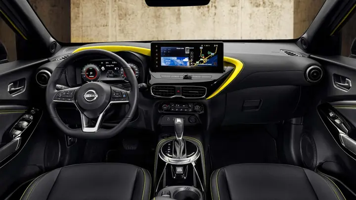 Nissan Juke — תא הנוסעים